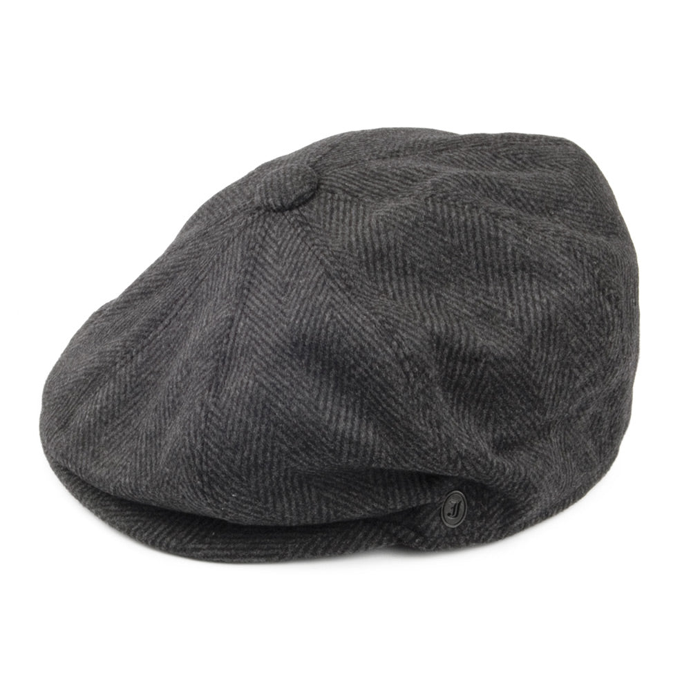 Casquette Gavroche à Chevrons anthracite JAXON & JAMES