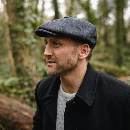 Casquette Gavroche Union anthracite JAXON & JAMES