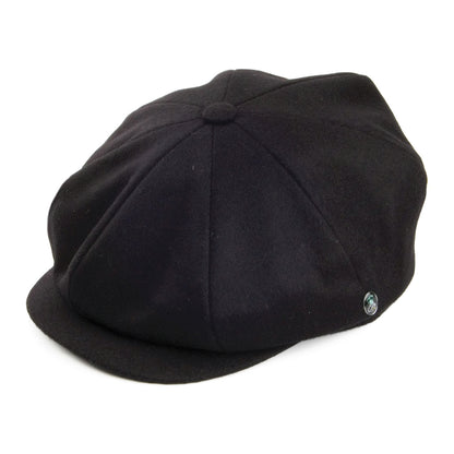 Casquette Gavroche En Laine Loden noir CITY SPORT