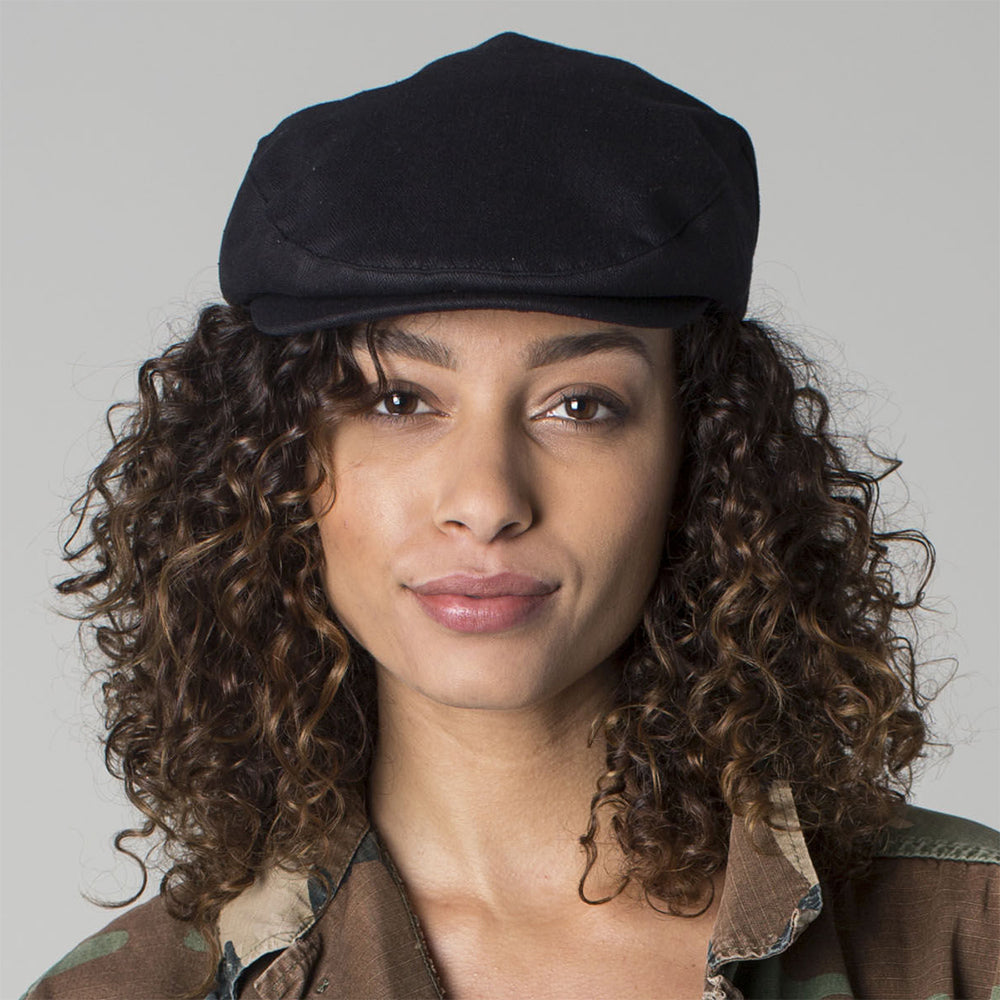 Casquette Plate à Chevrons Hooligan Classic noir BRIXTON