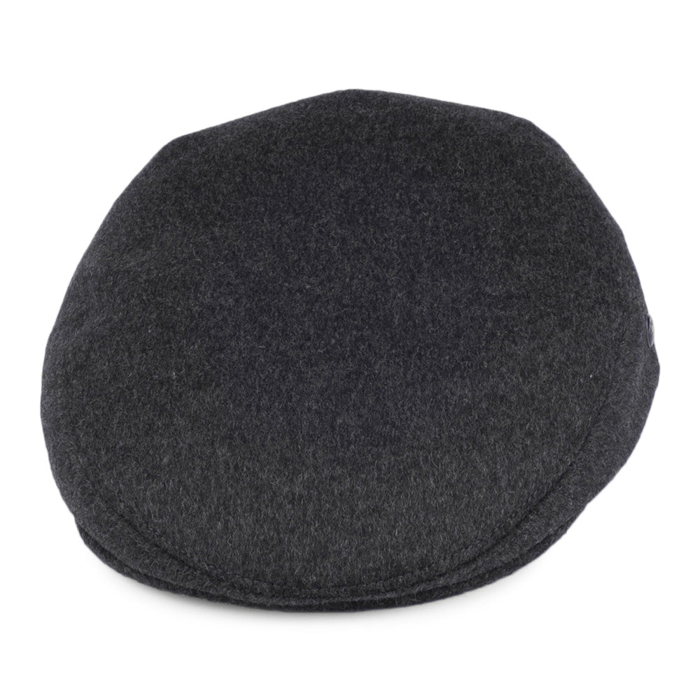 Casquette Plate en Laine Loden gris CITY SPORT