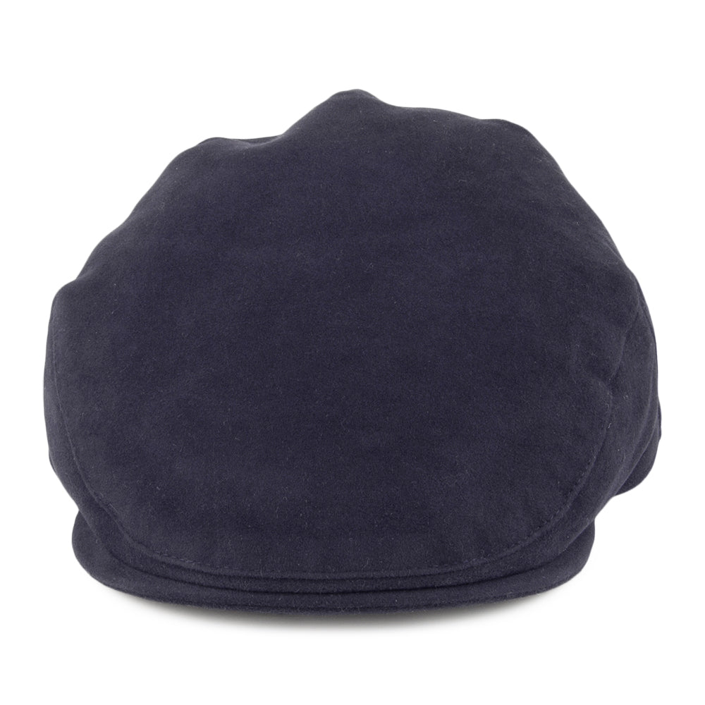 Casquette Plate en Moleskine bleu marine CHRISTYS