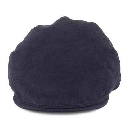 Casquette Plate en Moleskine bleu marine CHRISTYS