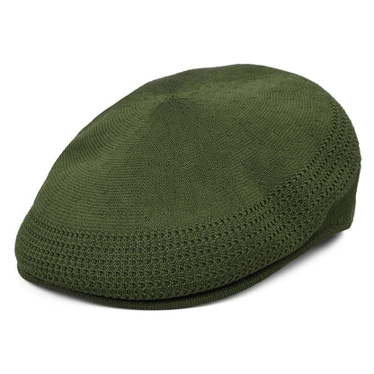 Casquette Plate en Tropic 504 Ventair vert militaire KANGOL