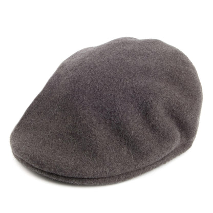 Casquette Plate en Laine 504 flanelle foncée KANGOL