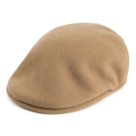 Casquette Plate en Laine 504 camel KANGOL
