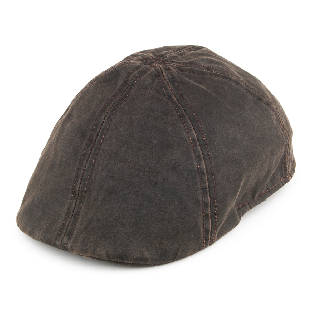Casquette Plate Bec-de-Canard en Coton à Effet Usé DORFMAN PACIFIC