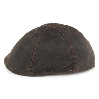 Casquette Plate Bec-de-Canard en Coton à Effet Usé DORFMAN PACIFIC