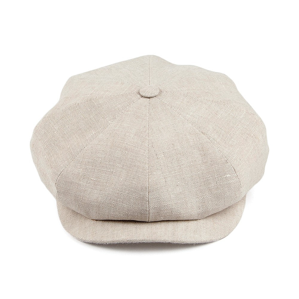 Casquette Gavroche en Lin avoine CITY SPORT