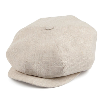 Casquette Gavroche en Lin avoine CITY SPORT