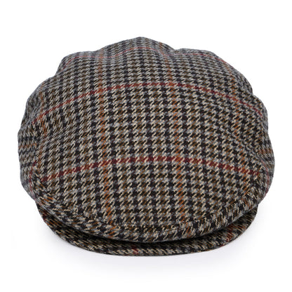 Casquette Plate en Tweed Lord noir BAILEY