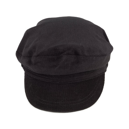 Casquette de Marin en Velours Côtelé noir JAXON & JAMES