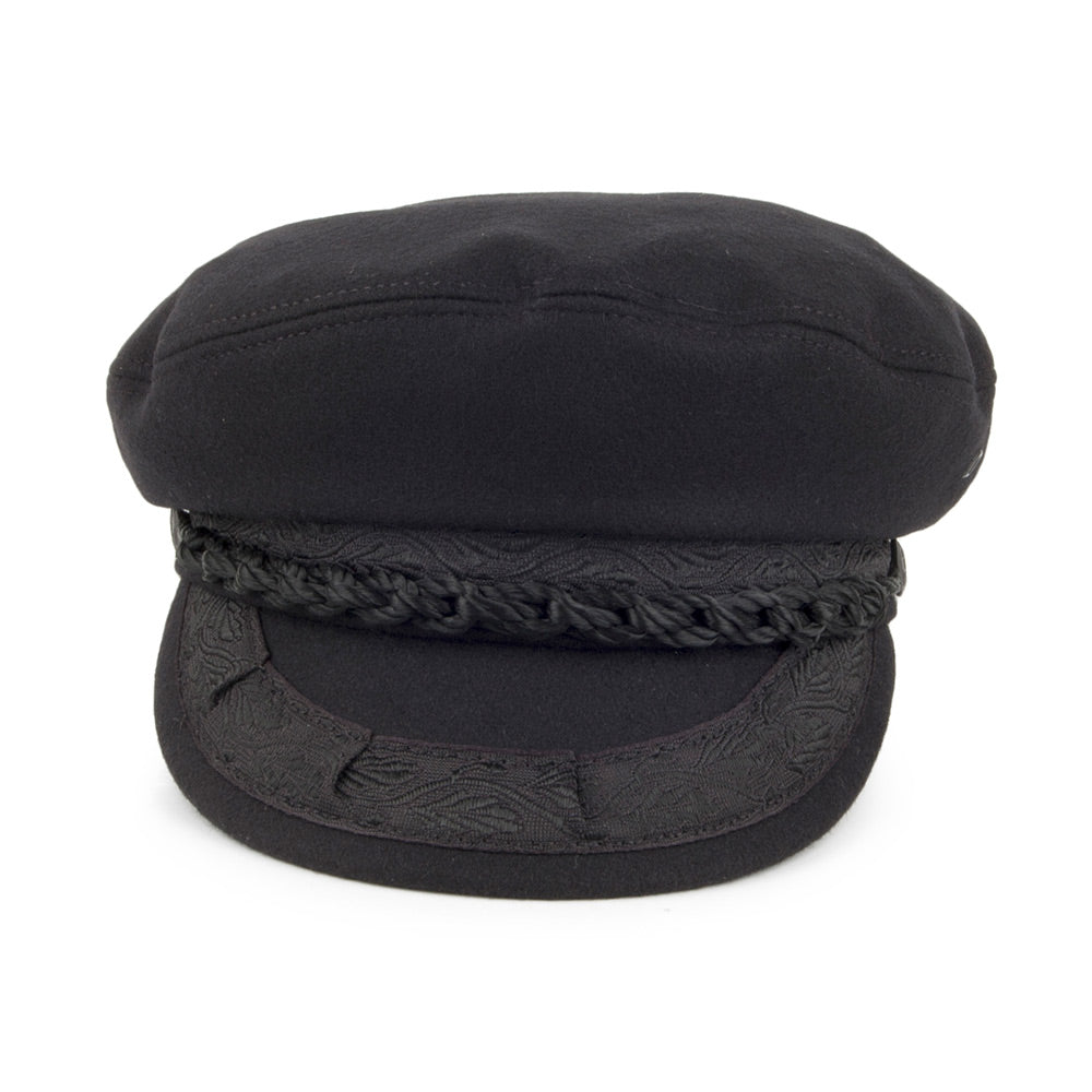 Casquette de Marin en Laine Classic noir JAXON & JAMES