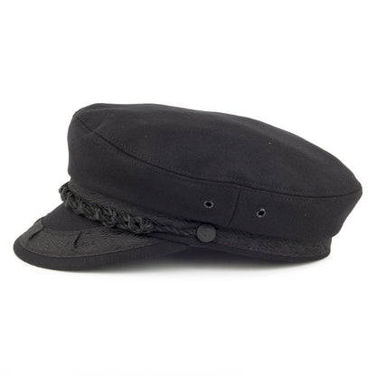 Casquette de Marin en Laine Classic noir JAXON & JAMES