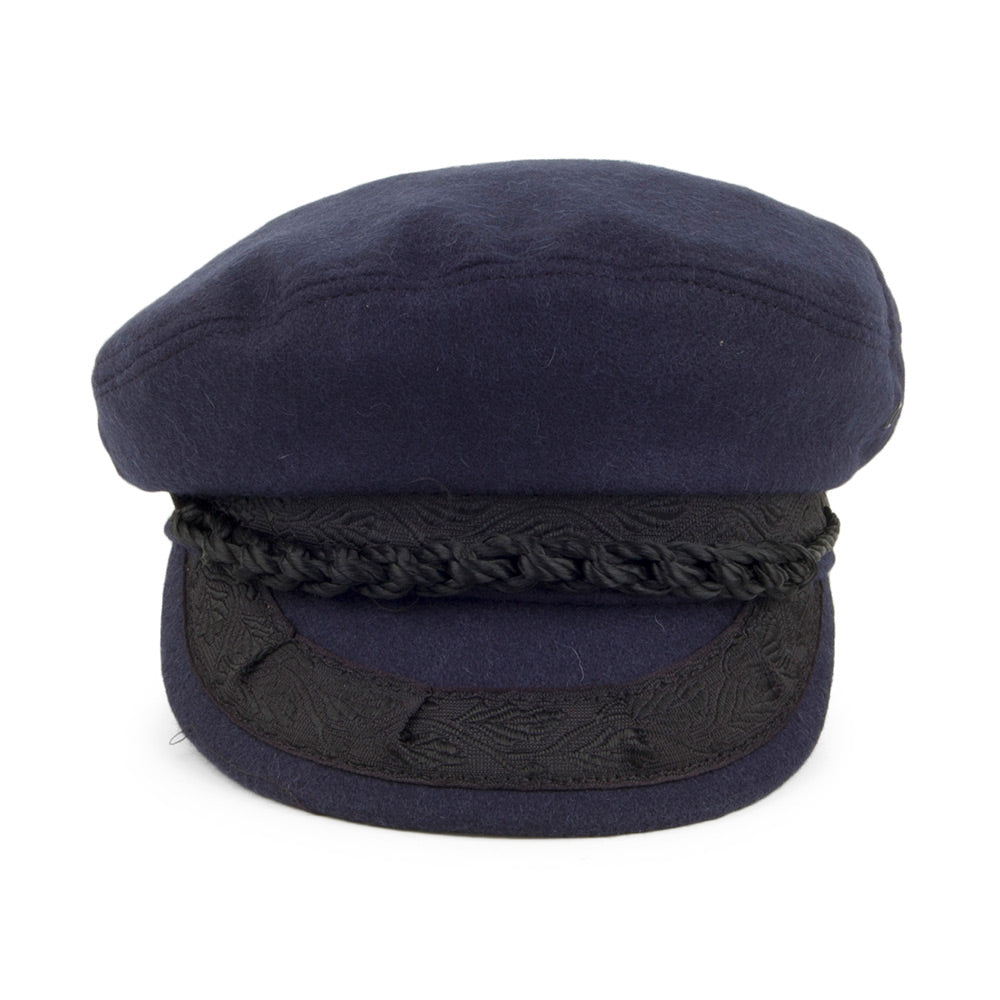 Casquette de Marin en Laine Classic bleu marine JAXON & JAMES