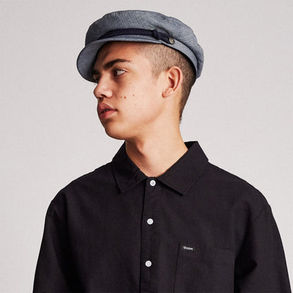 Casquette de Marin Fiddler bleu fumé BRIXTON