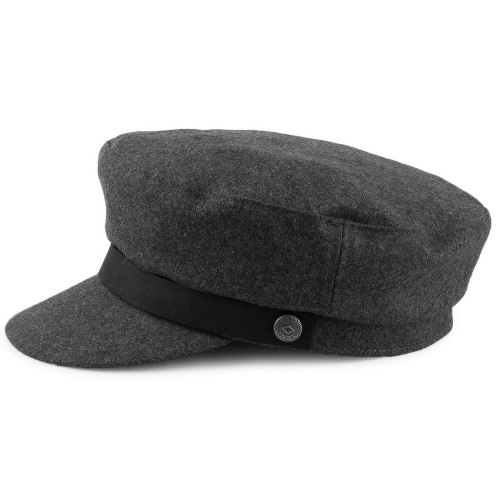 Casquette de Marin Kurt gris foncé BRIXTON