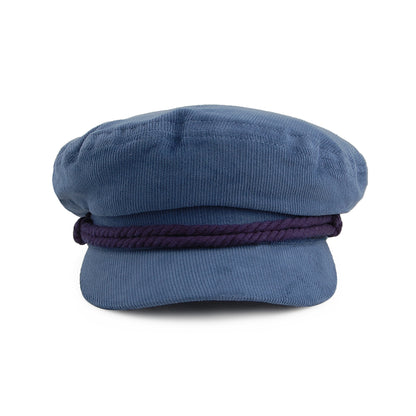 Casquette de Marin en Velours Côtéle bleu marine BRIXTON