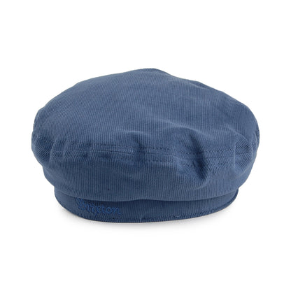 Casquette de Marin en Velours Côtéle bleu marine BRIXTON