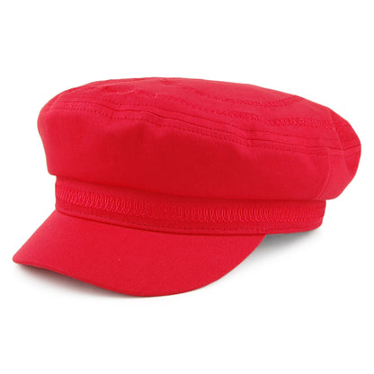 Casquette de Marin Fiddler Cœur Brodé rouge BRIXTON