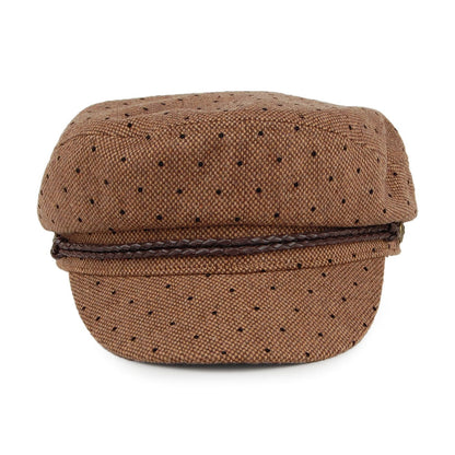 Casquette de Marin Fiddler à Pois Ashland marron-noir BRIXTON