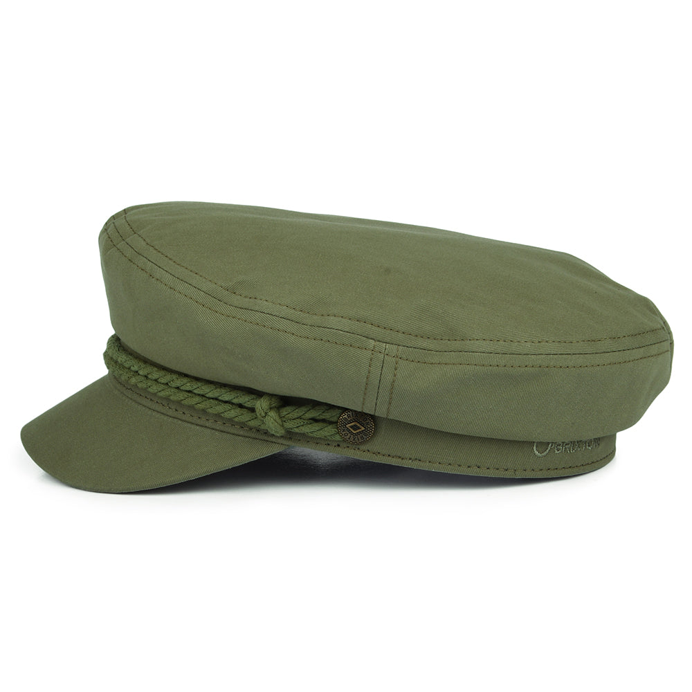 Casquette de Marin en Coton olive BRIXTON