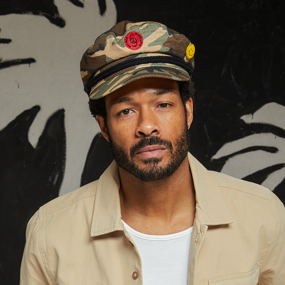 Casquette de Marin en Coton camouflage BRIXTON