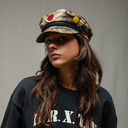 Casquette de Marin en Coton camouflage BRIXTON