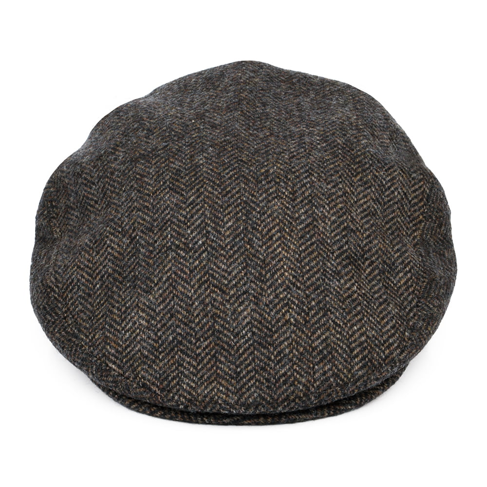 Casquette Plate à Chevrons Lord marron BAILEY