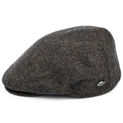 Casquette Plate à Chevrons Lord marron BAILEY