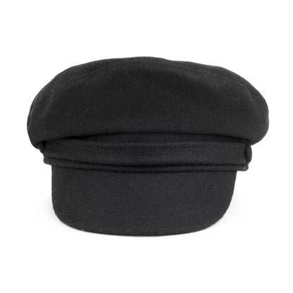 Casquette de Marin en Laine Mélangée noir JAXON & JAMES