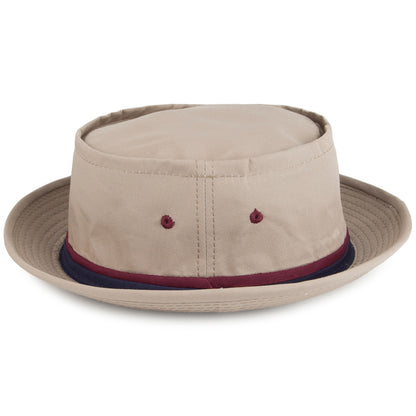 Chapeau Bob Pliable beige sable DORFMAN PACIFIC