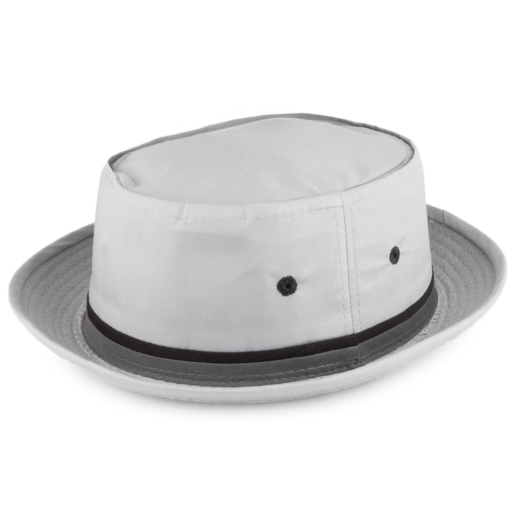 Chapeau Bob Pliable gris clair DORFMAN-PACIFIC
