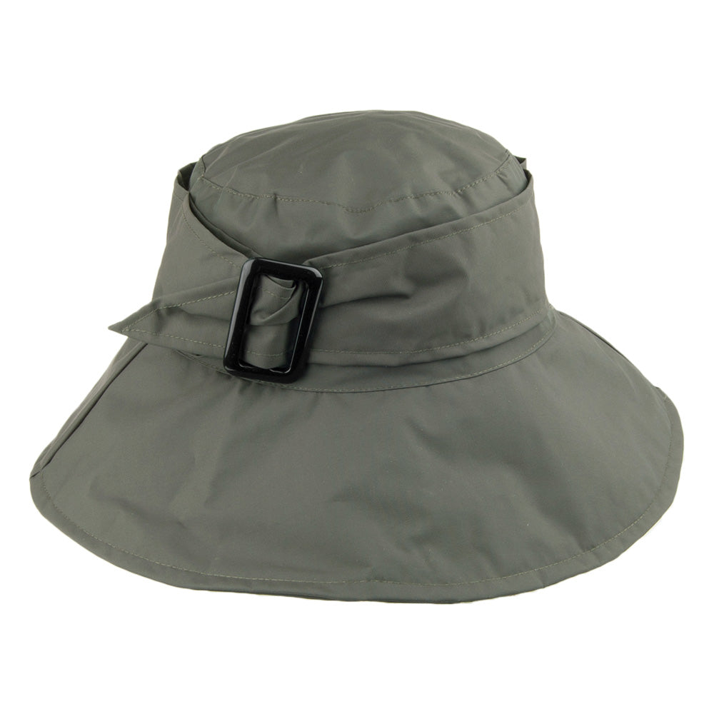Chapeau de Pluie Hydrofuge avec Boucle olive WHITELEY
