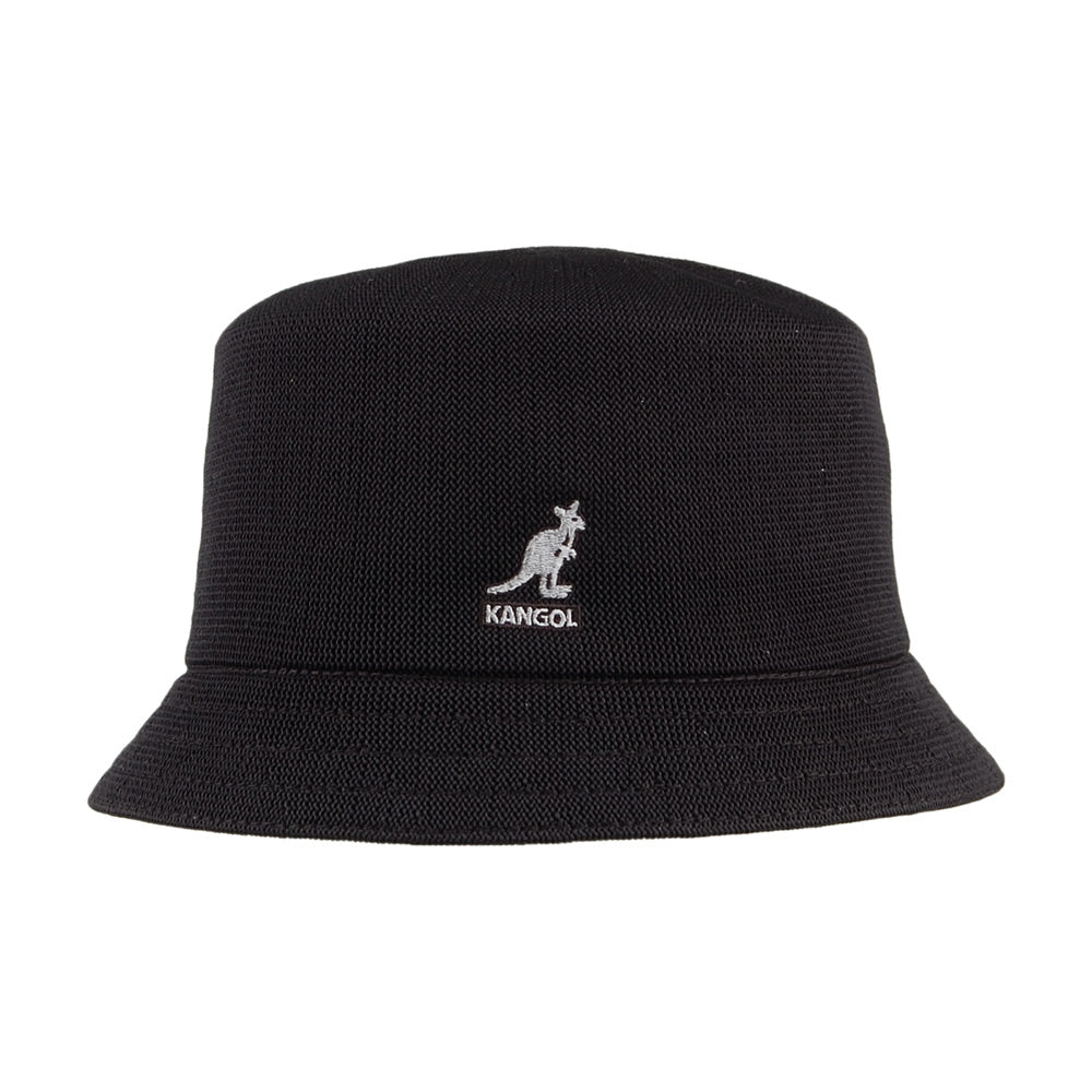 Chapeau Bob en Tropic Bin noir KANGOL