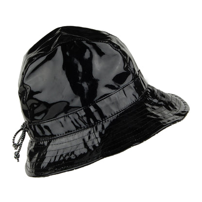 Chapeau Bob en Vinyle Rachel noir BETMAR