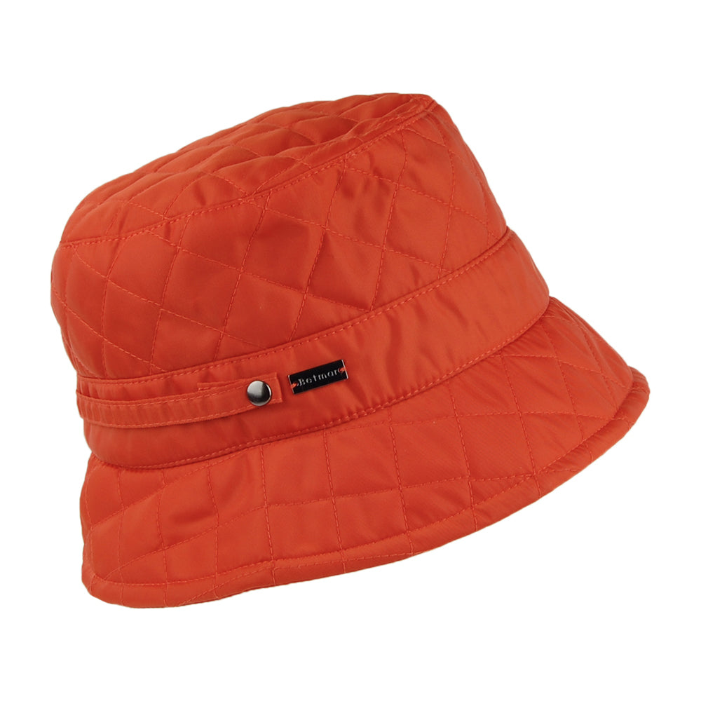 Chapeau Bob de Pluie Matelassé ocre BETMAR