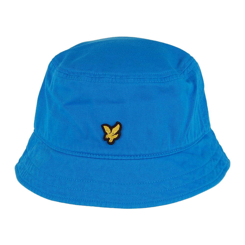 Chapeau Bob en Coton Sergé bleu vif LYLE & SCOTT