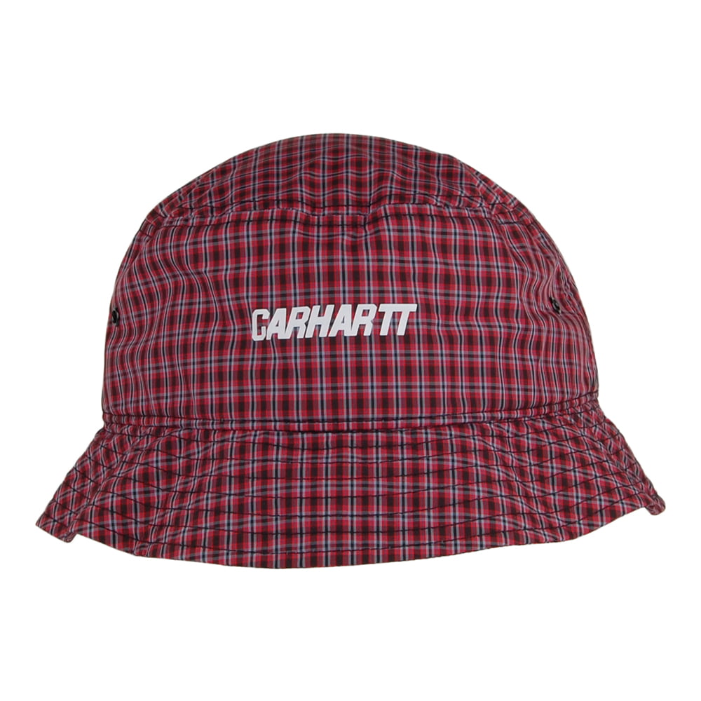 Chapeau Bob Alistair noir-rouge CARHARTT WIP