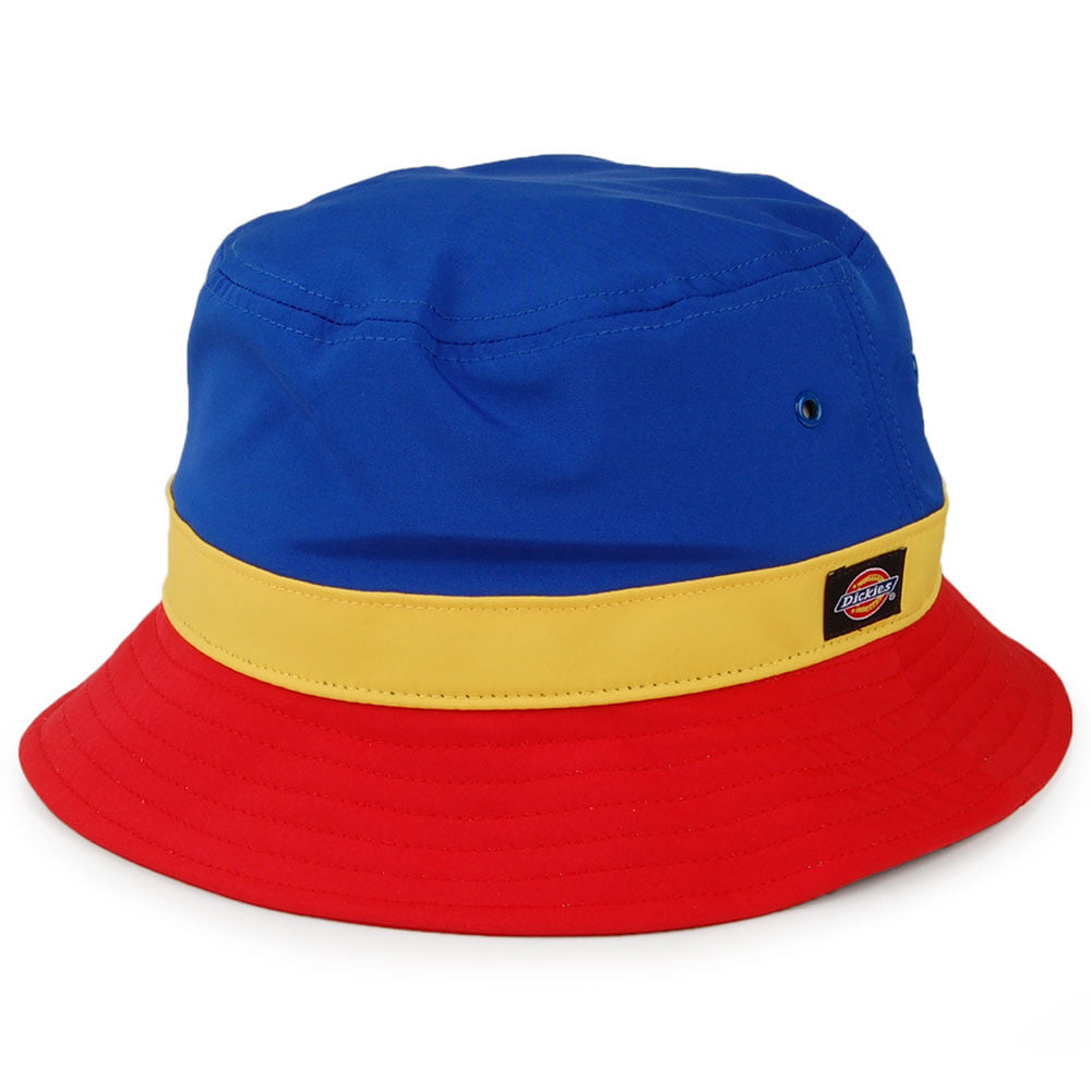 Chapeau Bob Twin City bleu-rouge DICKIES
