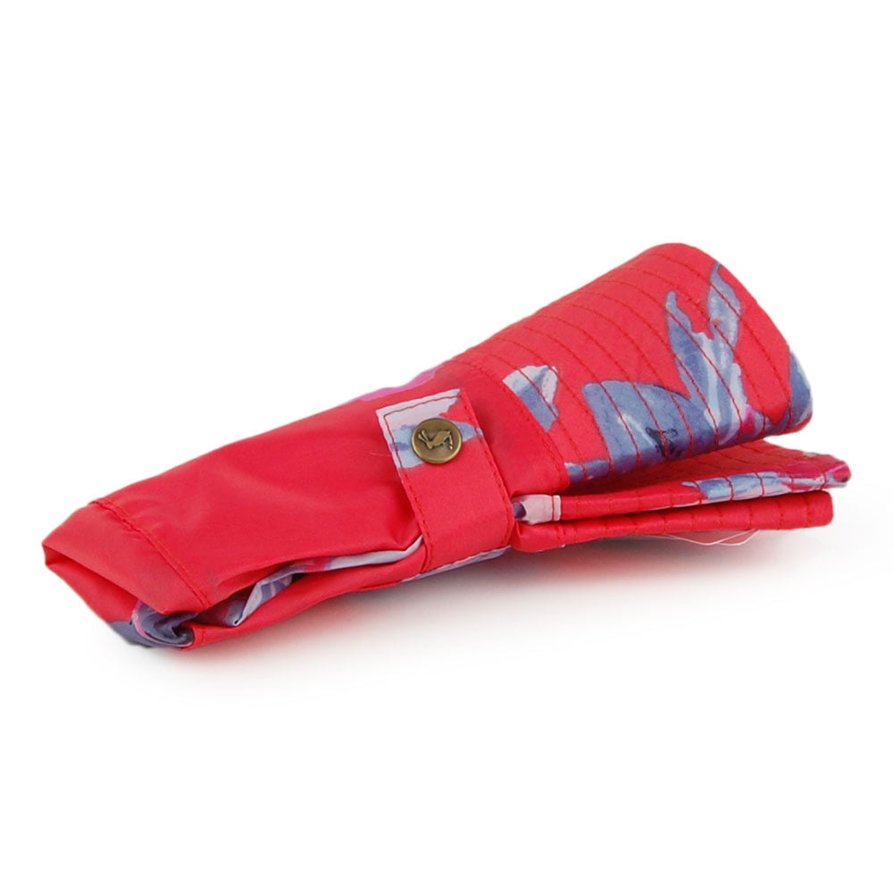 Chapeau Bob Rainy Day Red Floral corail JOULES