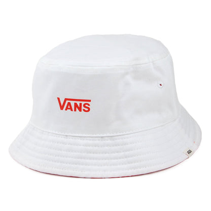 Chapeau Bob Réversible Delux Hankley rouge-blanc VANS