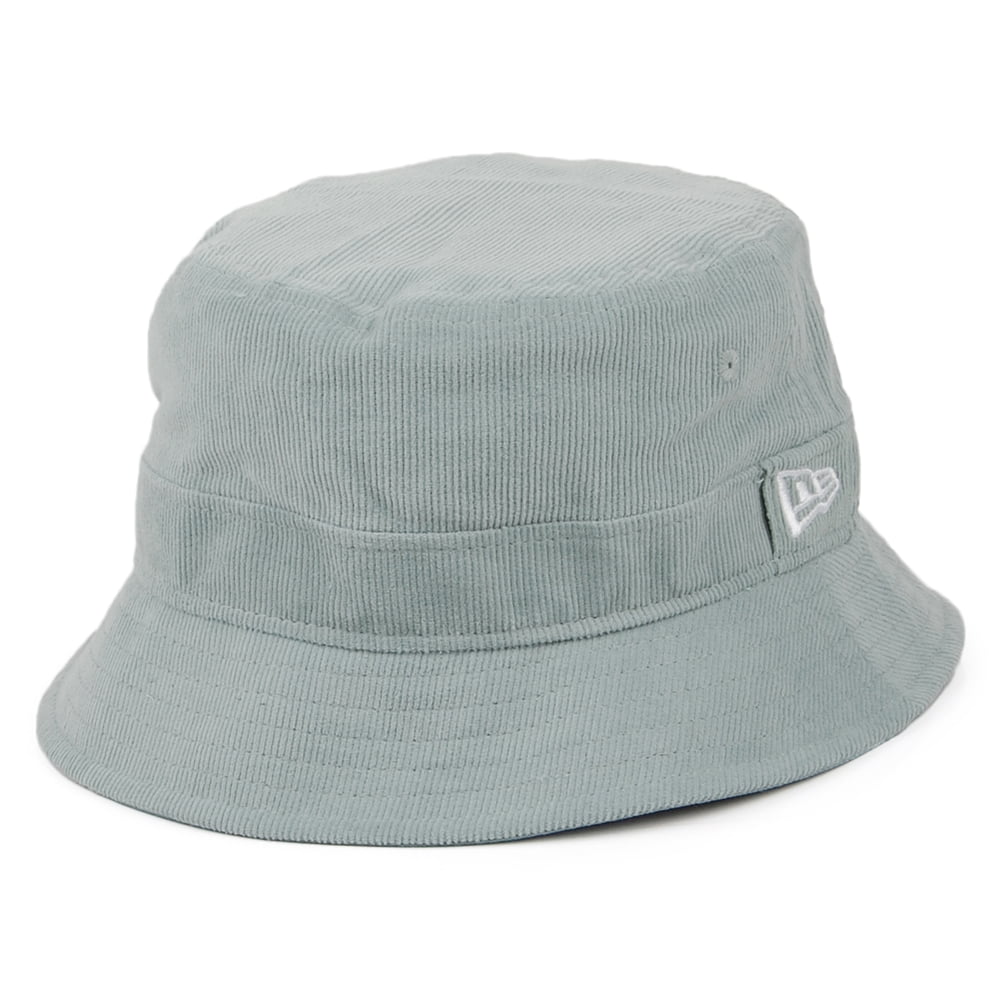 Chapeau Bob en Coton Velours Côtelé Pastel menthe NEW ERA