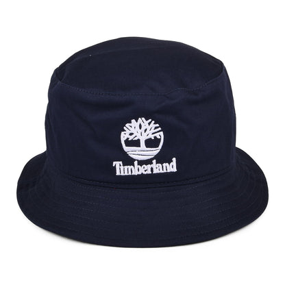 Chapeau Bob en Coton Sergé Youth Culture bleu marine TIMBERLAND