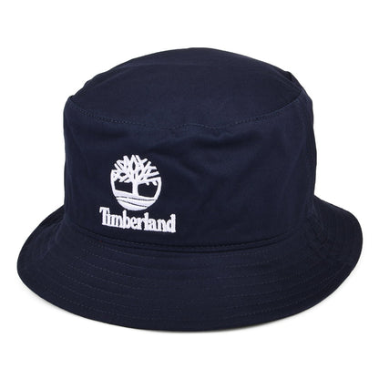 Chapeau Bob en Coton Sergé Youth Culture bleu marine TIMBERLAND