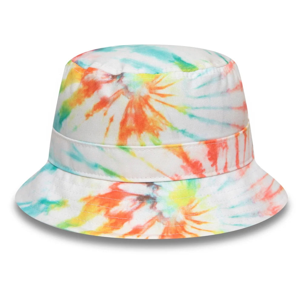Chapeau Bob Tie Dye blanc-multi NEW ERA