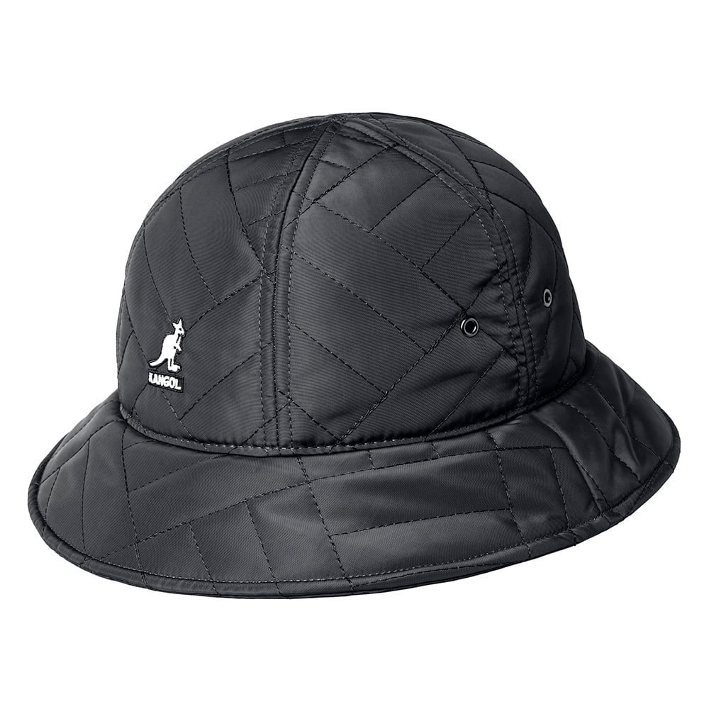 Chapeau Bob Matelassé Casual noir KANGOL