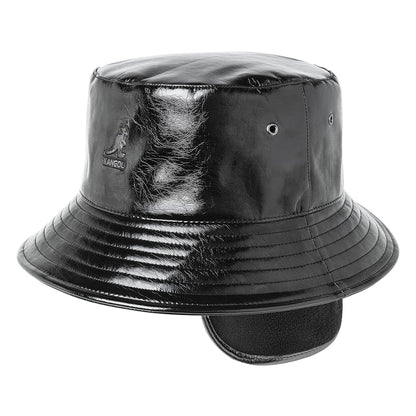 Chapeau Bob Avec Protège-Oreilles Future noir KANGOL