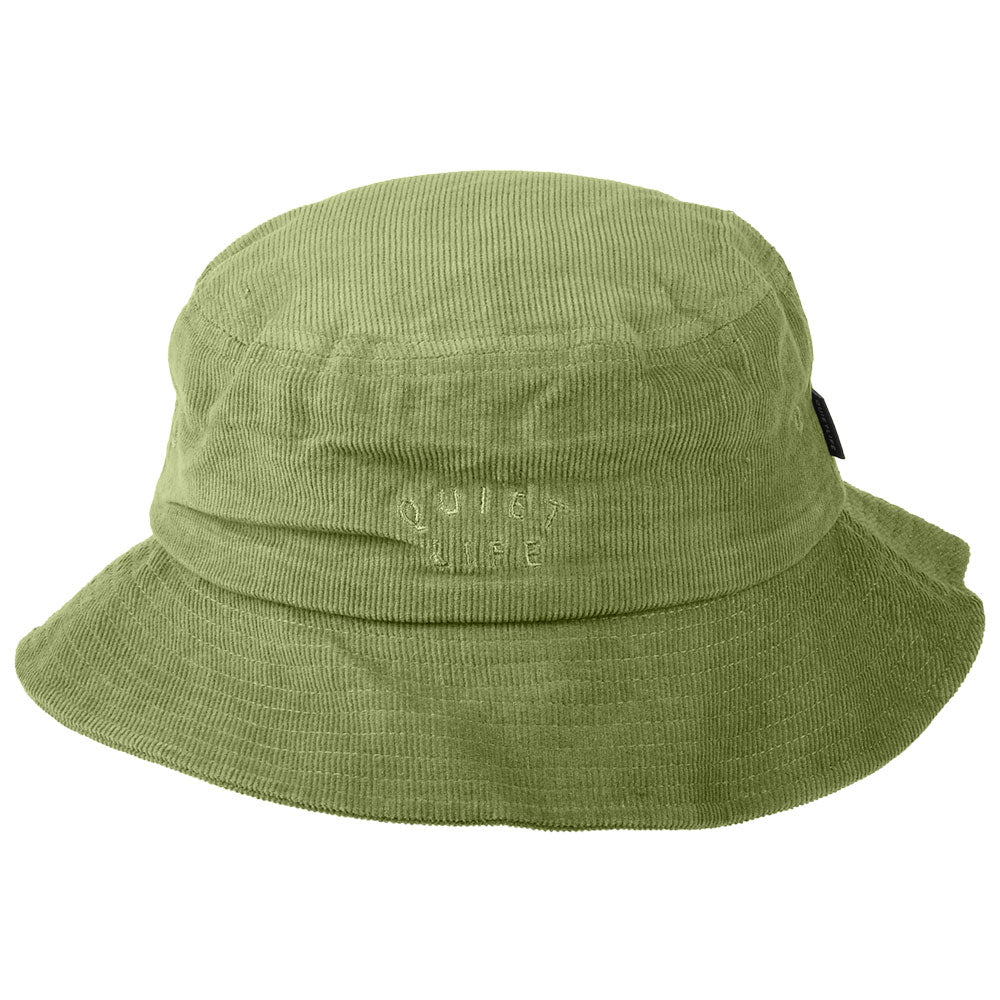 Chapeau Bob en Velours Côtelé olive THE QUIET LIFE