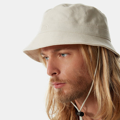 Chapeau Bob en Coton Mountain beige THE NORTH FACE